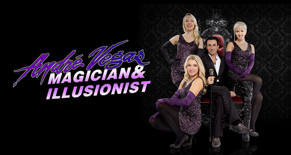 Andre Vegas New Zealand stage illusionist